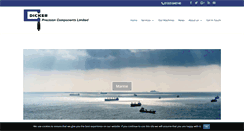 Desktop Screenshot of dickerprecision.com